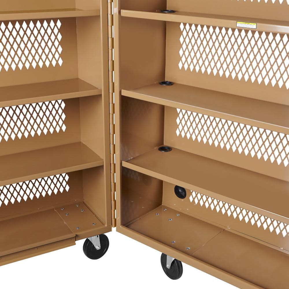 TOOL KAGE Cabinet 60-in W x 30-in L x 60-in H Bronze Steel Jobsite