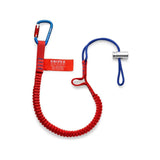 38 in Red Tool Tethering Lanyard with Eye Carabiner 00 50 12 T BKA