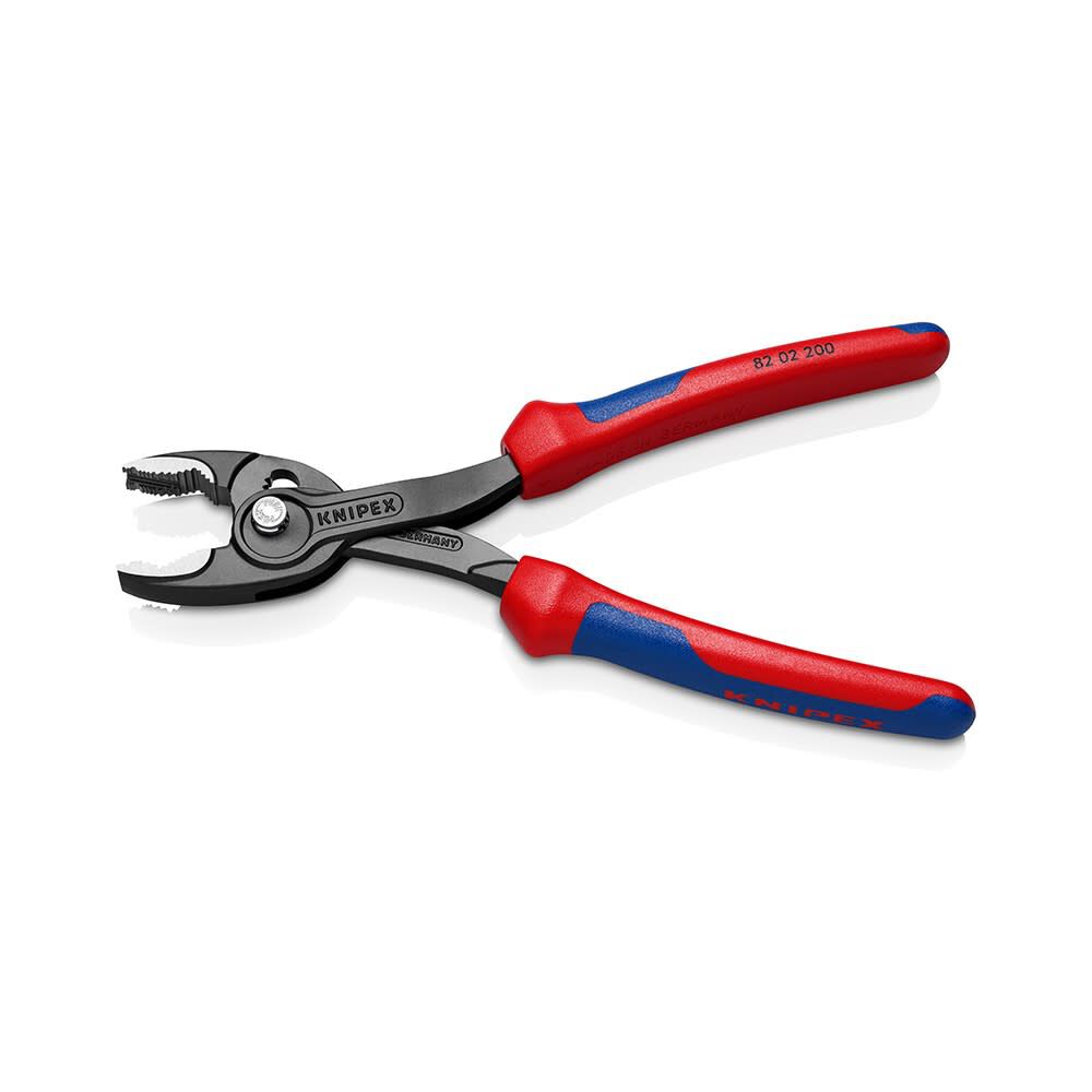 8 In. TwinGrip Slip Joint Pliers with Comfort Grip Handle 82 02 200