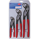 Alligator 3-Pack Tongue and Groove Plier Set with Soft Case 00 20 07 US1