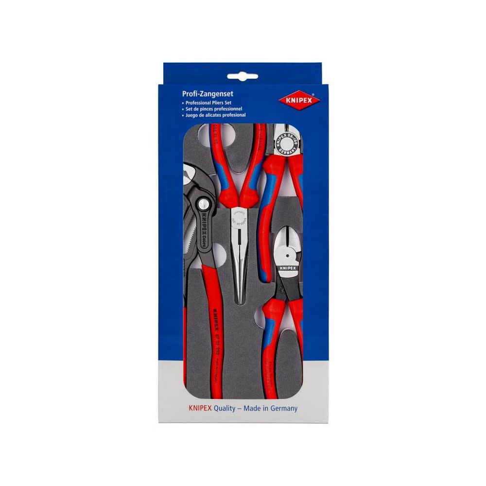 4-Pack Assorted Pliers with Hard Case 00 20 01 V15