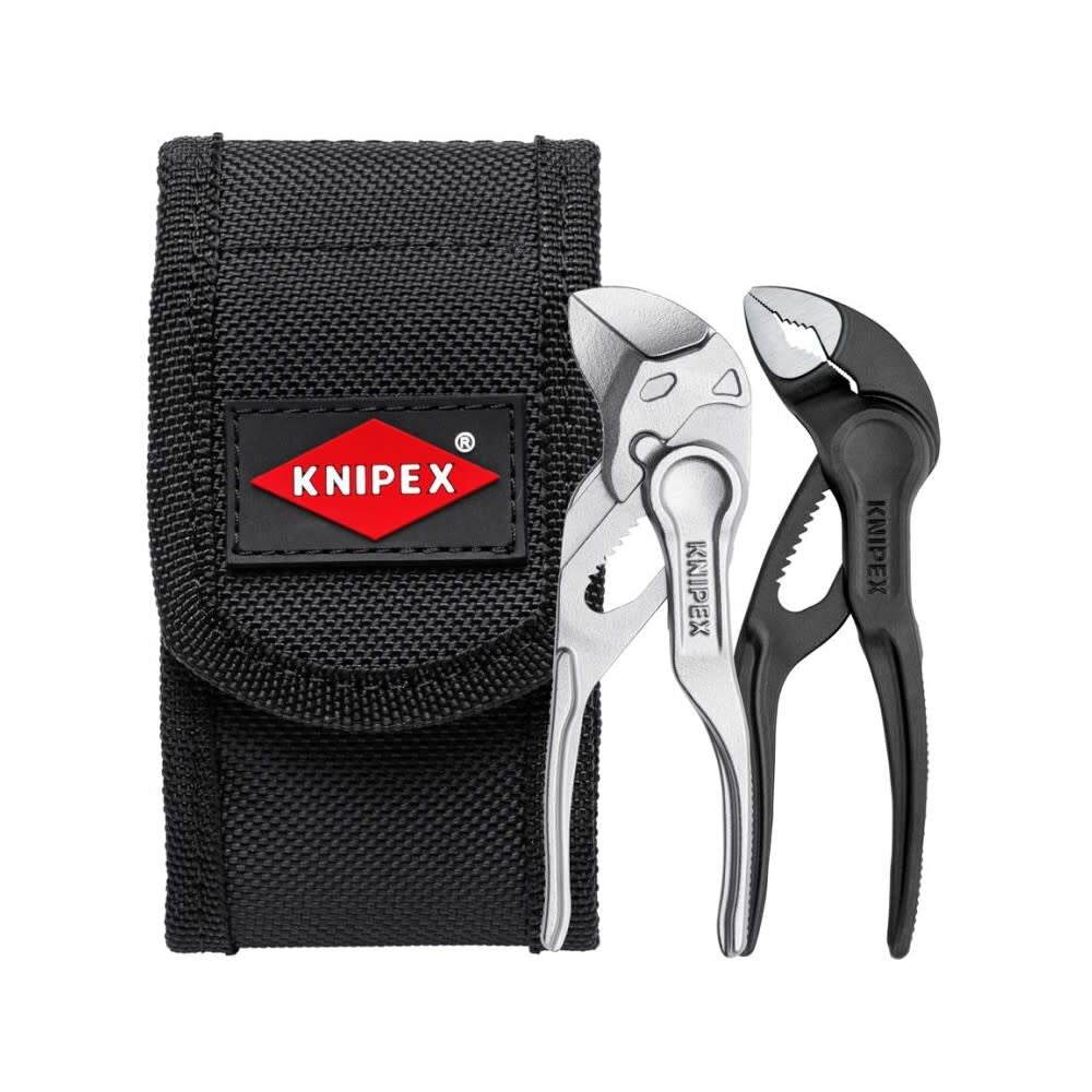 Box-Joint Bare Handle Mini Pliers with Belt Pouch 00 20 72 V04 XS