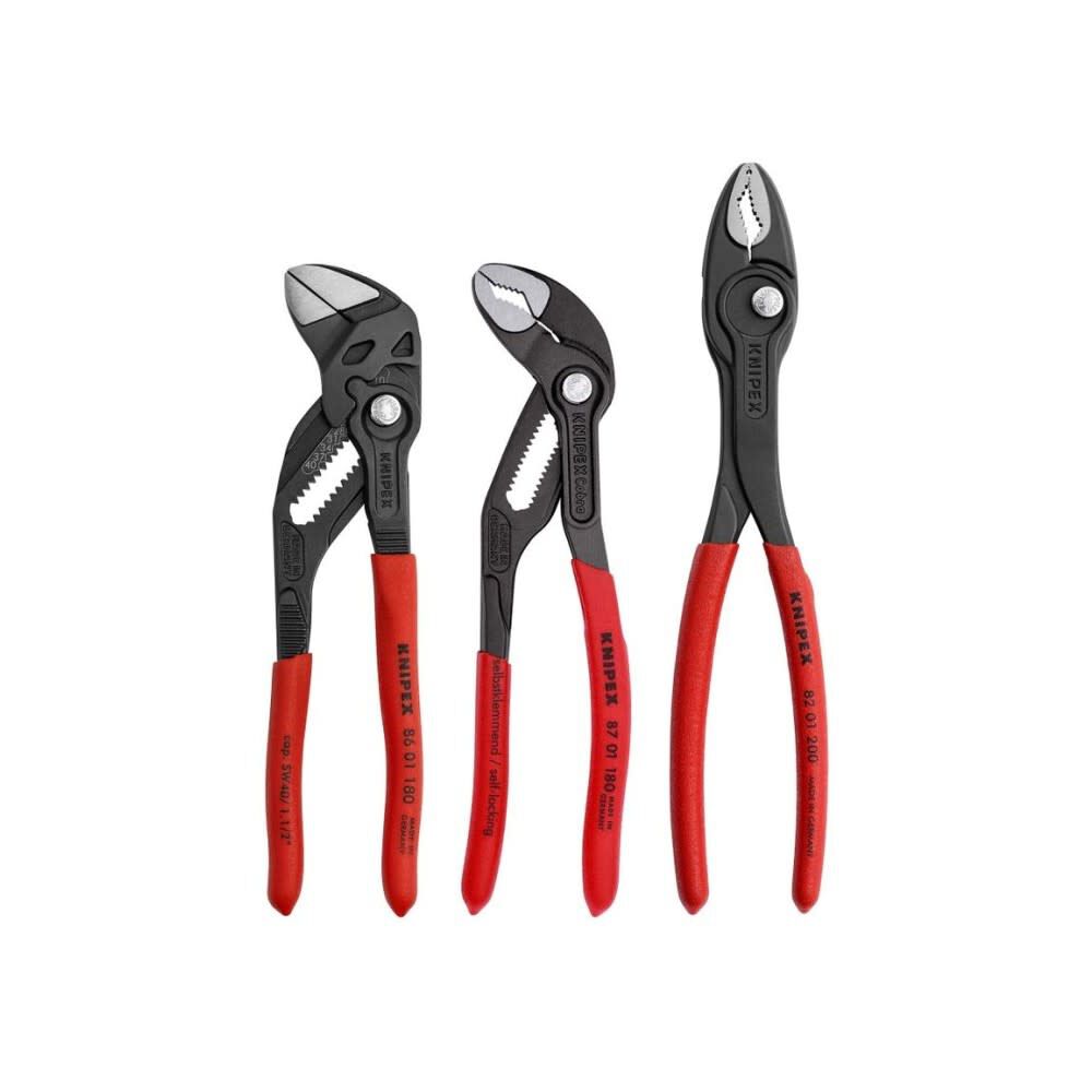 Box-Joint Non-Slip Pliers Set 3pc 9K 00 80 156 US