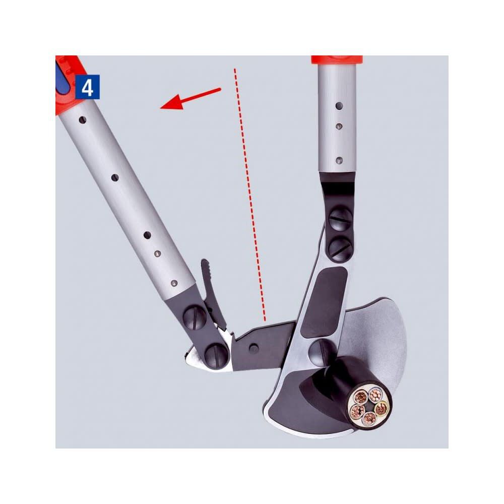 Cable Shear Ratchet Action with Telescopic Handle 570mm 95 32 038