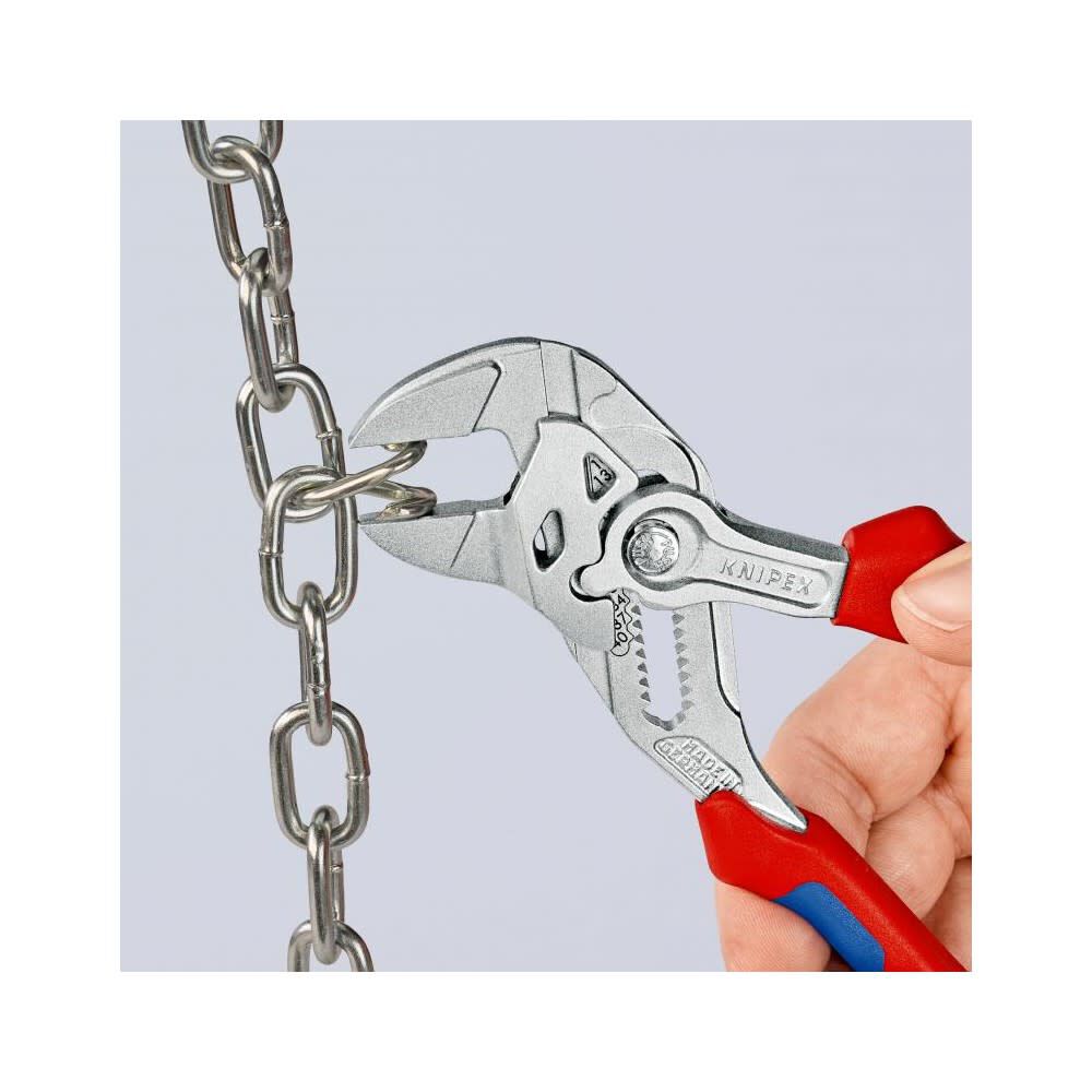 Chrome Plated Head Pliers Wrench 180mm 86 05 180 SBA