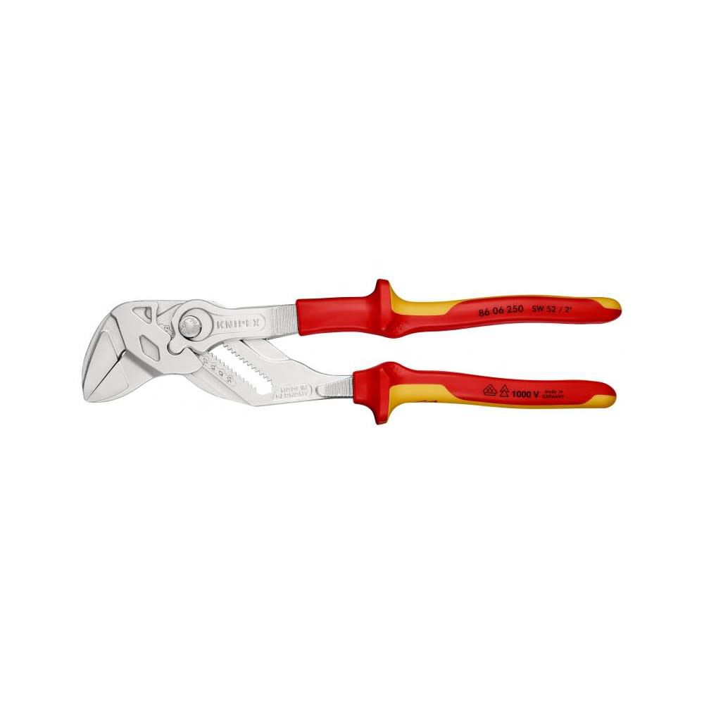 Chrome Plated Head Pliers Wrench 250mm 86 06 250 SBA