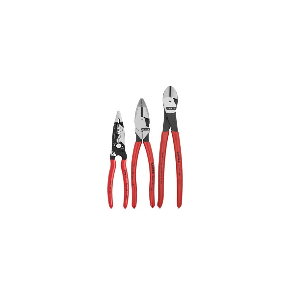 Chrome Vanadium Heavy-Duty Steel Electrical Set 3pc 9K 00 80 158 US