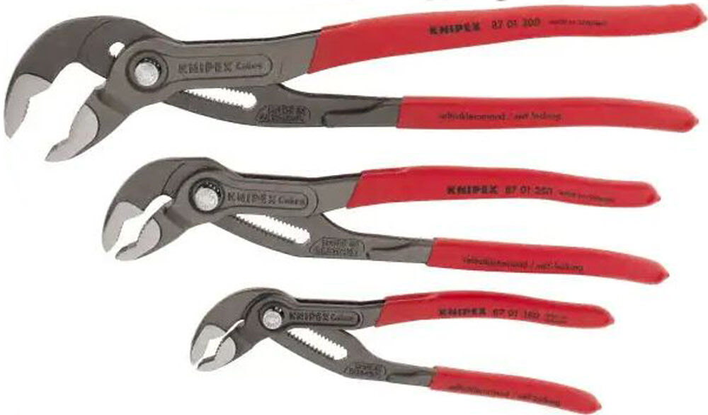 Cobra 3-Pack Tongue and Groove Plier Set 00 20 06 US1