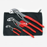 Cobra Pliers Set with Keeper Pouch 3pc 9K 00 80 122 US