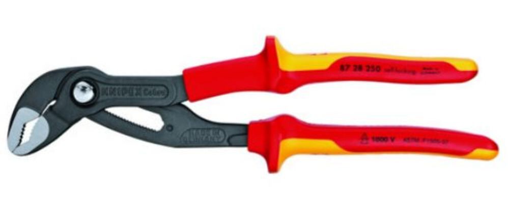 Cobra 10.15-in Insulated Electrical Tongue and Groove Pliers 87 28 250 SBA