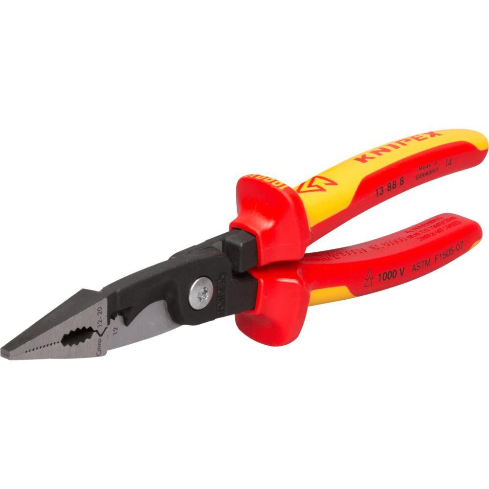 8.35-in Insulated Electrical Multitool Pliers 13 88 8 SBA