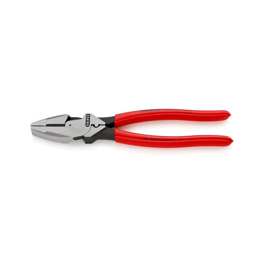 Linemans Pliers Plastic Coated Handle 240mm 09 11 240 SBA