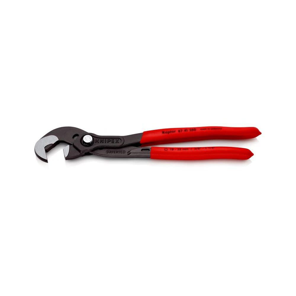 Multiple Slip Joint Spanner Raptor Pliers 250mm 87 41 250 SBA