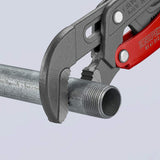 14-in Red Adjustable Pipe Wrench - Steel Construction, Self-Locking Action, Easy Opening Width Adjustment 83 61 010