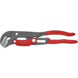 14-in Red Adjustable Pipe Wrench - Steel Construction, Self-Locking Action, Easy Opening Width Adjustment 83 61 010