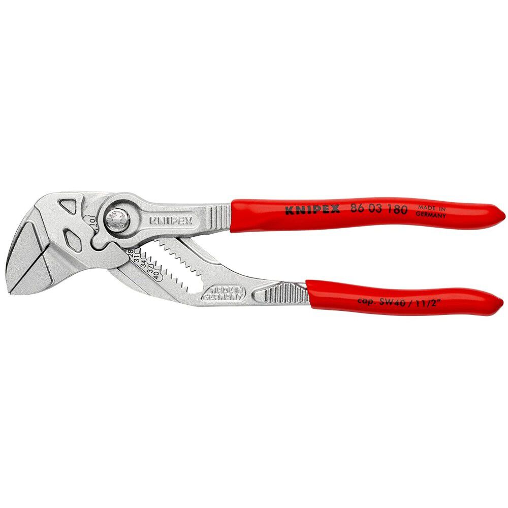 Pliers Wrench Chrome Plated 180mm 86 03 180 SBA