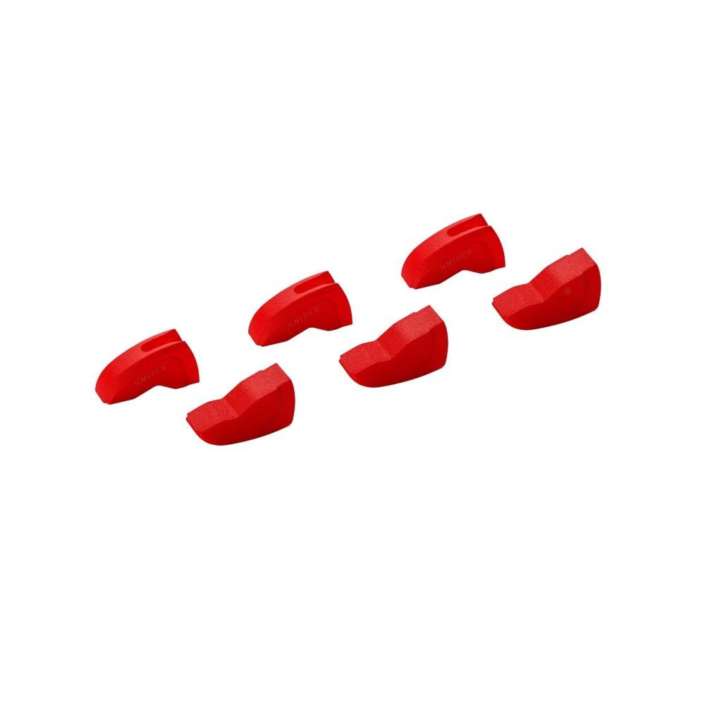 Smooth Surface Red Plastic Jaw Protectors for 10 in Cobra Pliers 87 09 250 V01