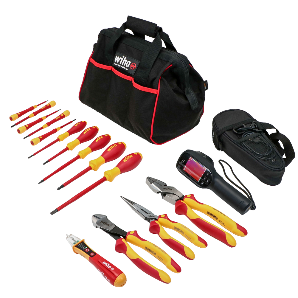 HIKMICRO E1L Thermal Camera Inspection Insulated Tool Set 15pc 91803