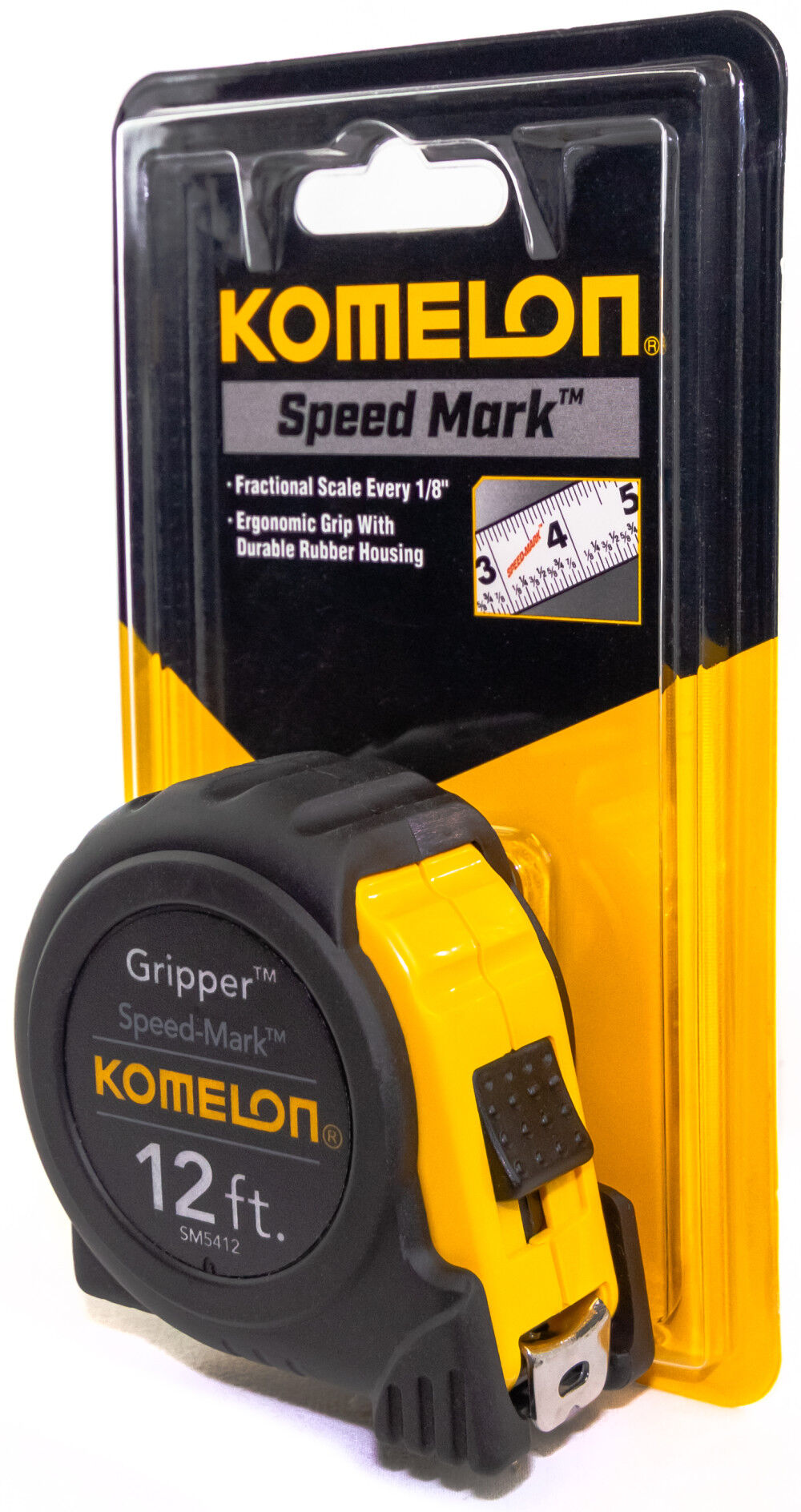 12' x 5/8in Speed Mark Blade Gripper Series Tape Measure SM5412