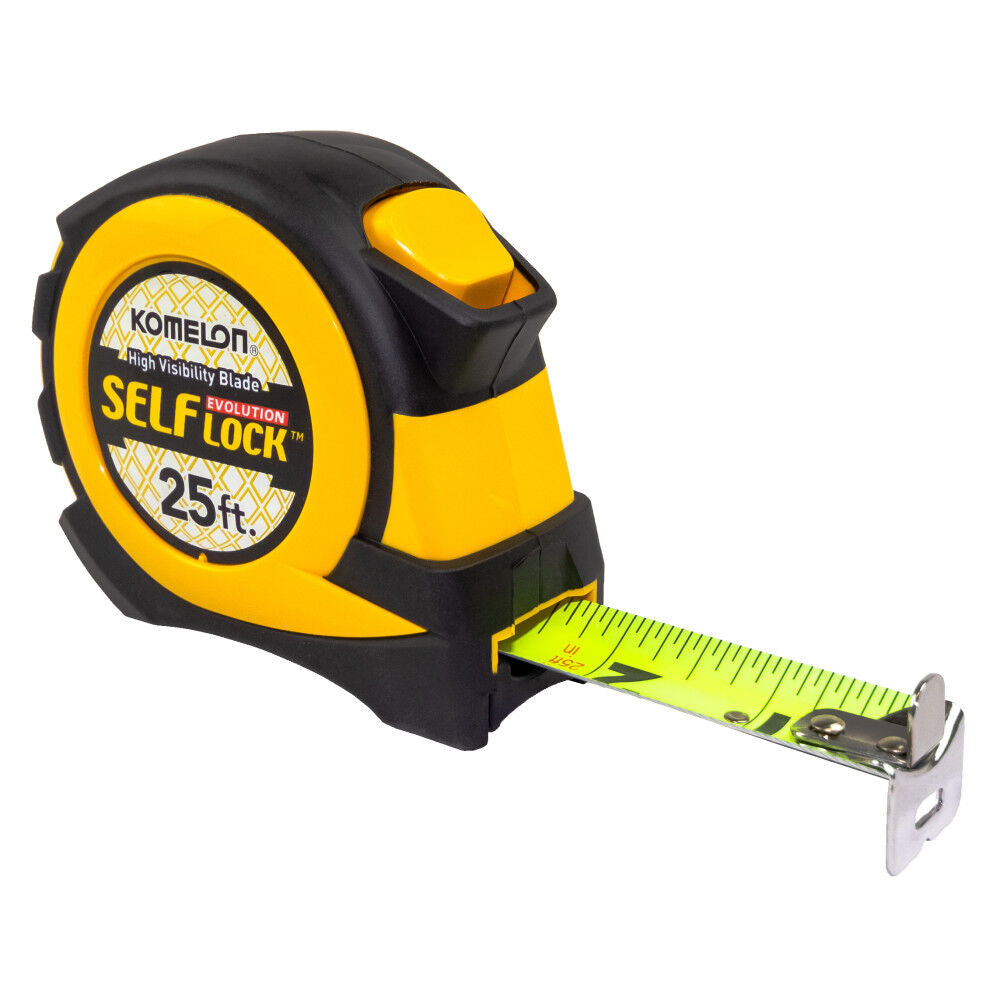 Self Lock Evolution Tape Measure, 25ft x 1 Inch EV2825