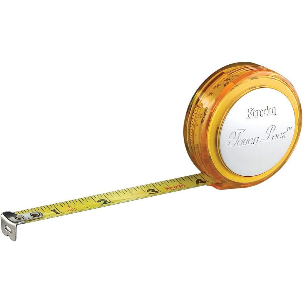 Touch Lock Tape Measure, 10ft x 1/3 Inch 3110