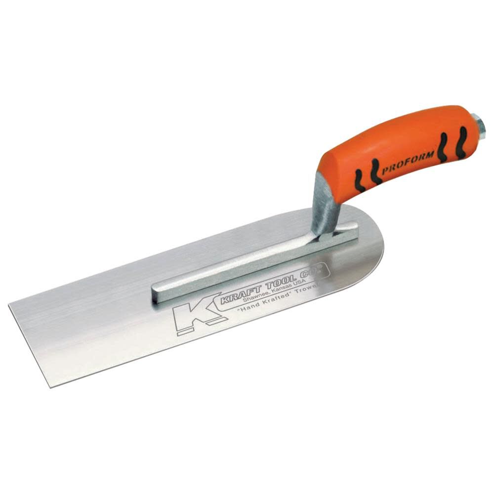 Tool Co 10-1/2 In. x 3 In. Carbon Steel Pipe Trowel with ProForm Handle PL501PF