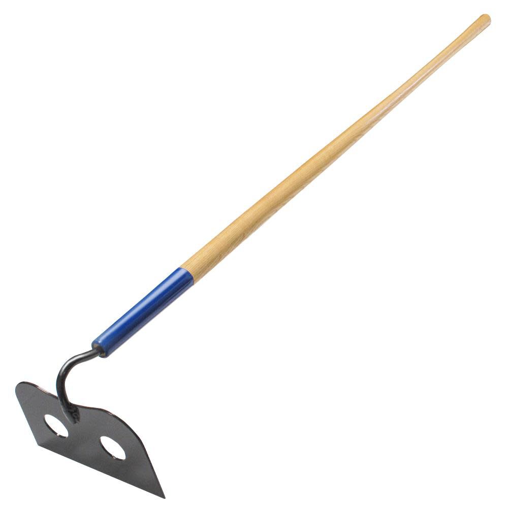 10 In. x 6 In. Heavy-Duty Mortar Hoe with 66 In. Wood Handle BC228