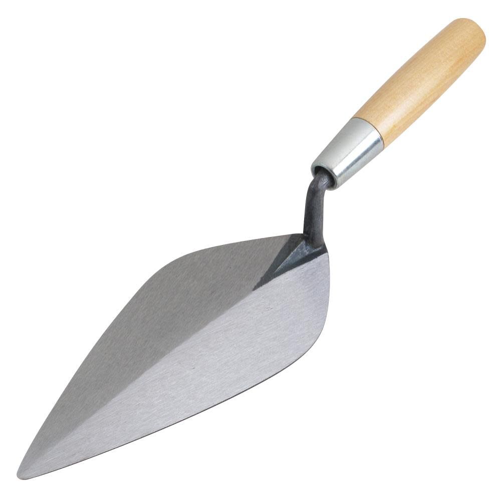 12 In. Narrow London Brick Trowel with Wood Handle BL707