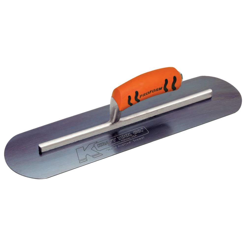 12 In. x 3 In. Blue Steel Burn Trowel with ProForm Handle CF470PF