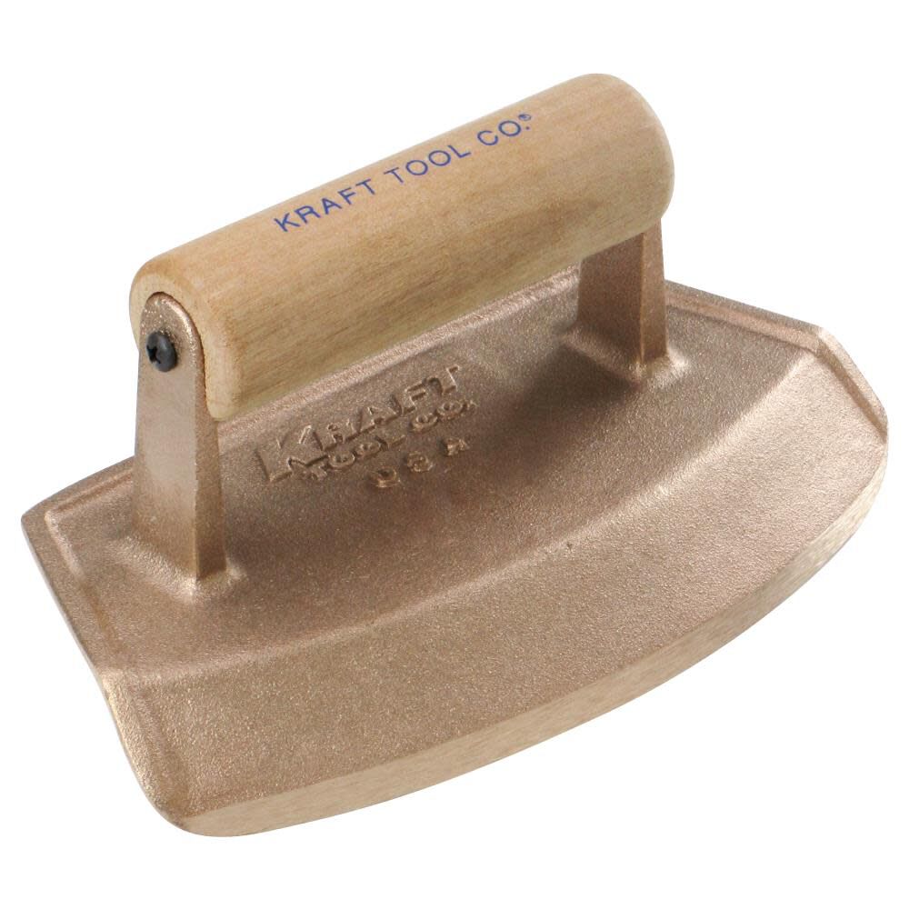 18 In. Diameter Bronze Chamfer Tube Edger with Wood Handle CF384