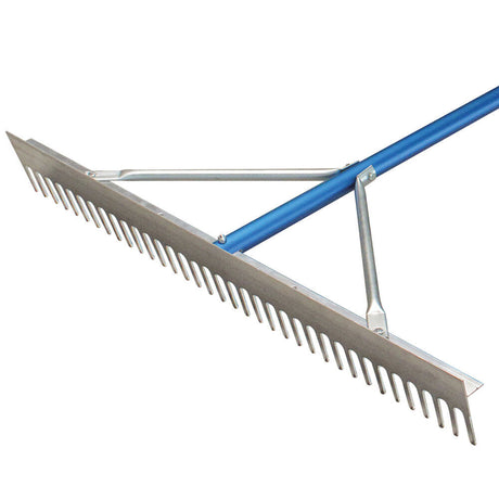 Tool Co 36 in Landscape Rake with 7 ft Anodized Aluminum Handle GG959