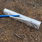 36 in Landscape Rake with 7 ft Anodized Aluminum Handle GG959