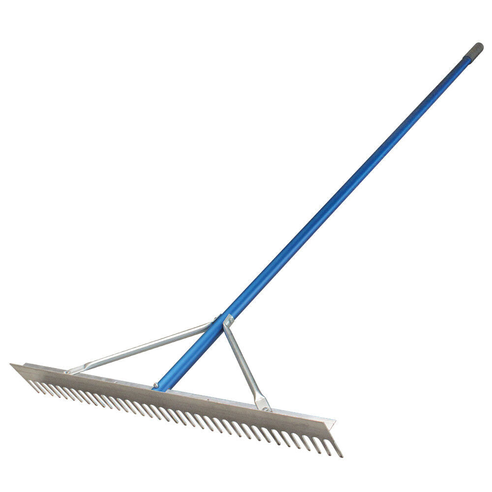 36 in Landscape Rake with 7 ft Anodized Aluminum Handle GG959