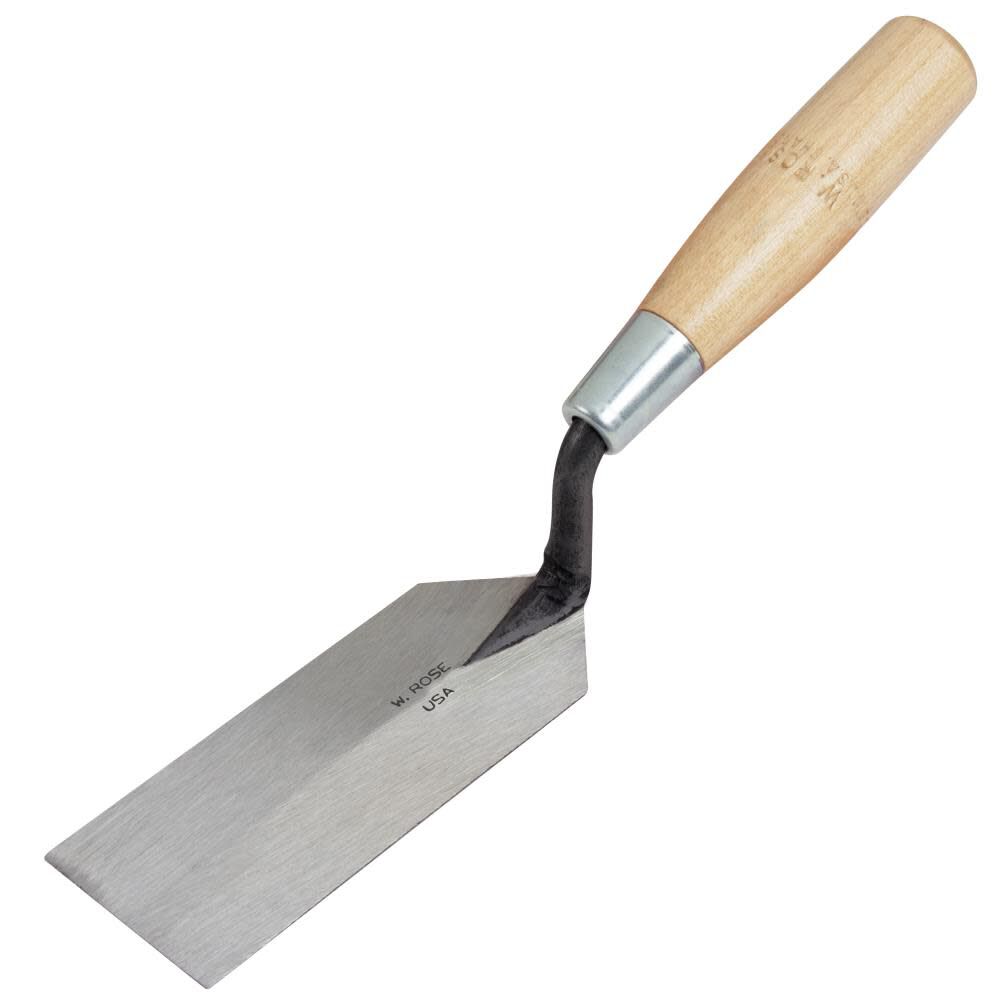 5 In. x 2 In. Margin Trowel with Wood Handle RO58-5