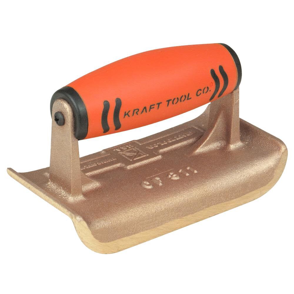 6 In. x 2-3/4 In. 1/4 In. R 5/8 In. L Bronze Edger with ProForm Handle CF311PF