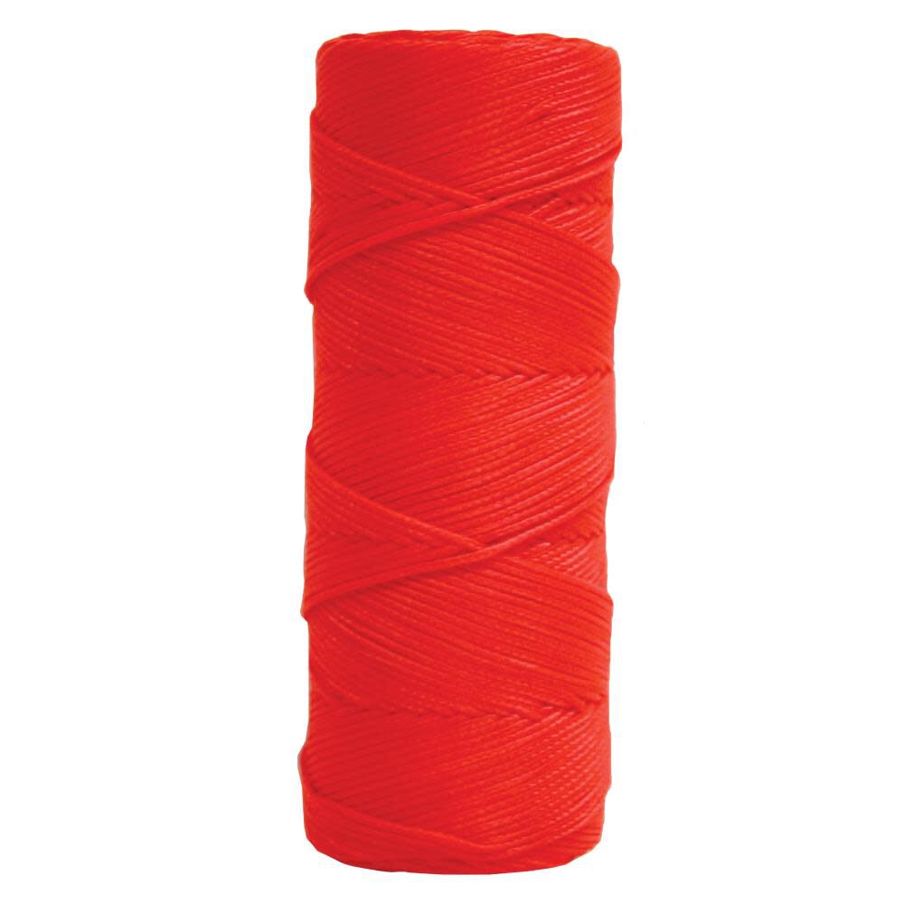 Fluorescent Orange Braided Mason's Line - 500 Ft. Tube BC346