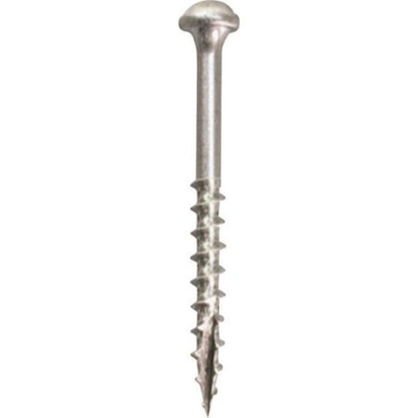 1-1/2in #8 CRS WH SS Pocket Screw - 100ct SML-C150S5-100