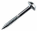 1-1/4in #7 Fine WH Zinc Pocket Screw - 1200ct SML-F125-1200