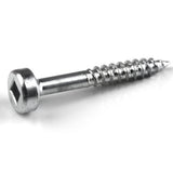 1in #6 Fine Pan-Head Zinc Pocket Screw - 500ct SPS-F1-500