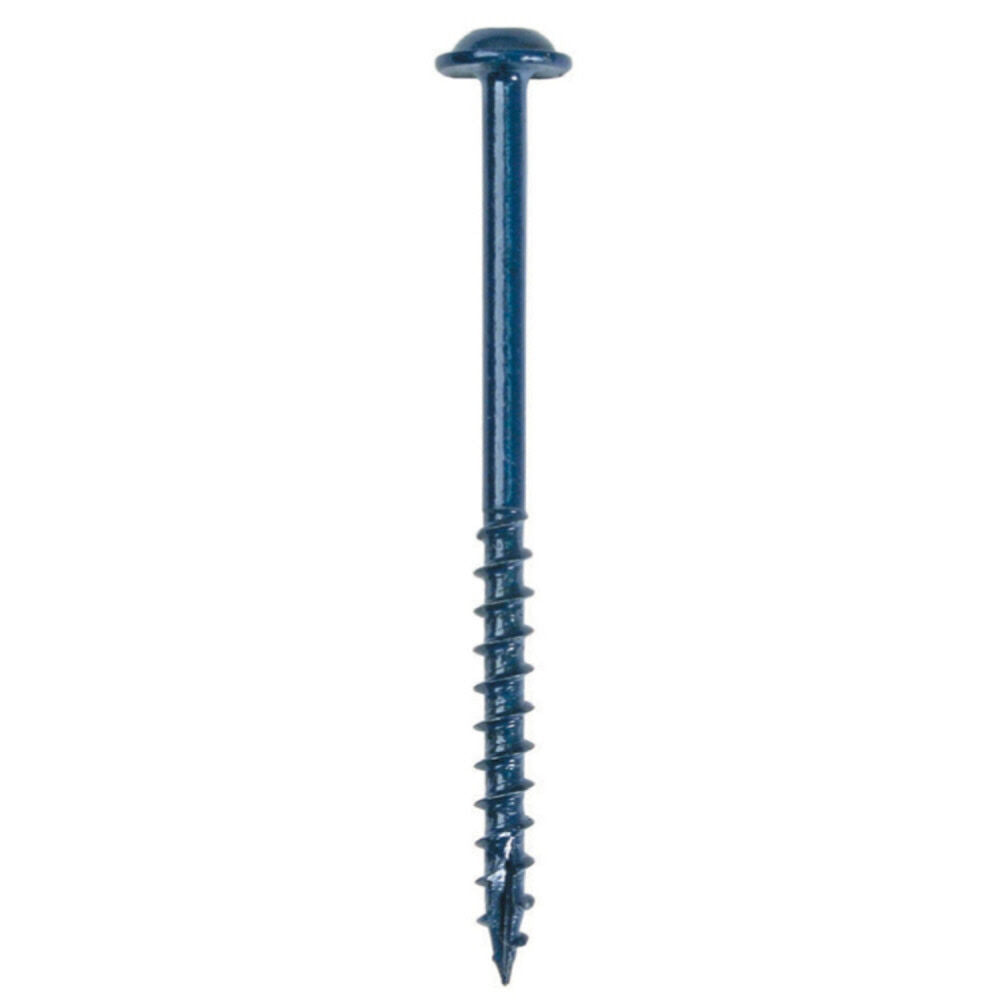 Blue-kote WR Pocket Screws - 2-1/2 In. #8 Coarse Washer-Head 250ct (SML-C250B-250) SML-C250B-250