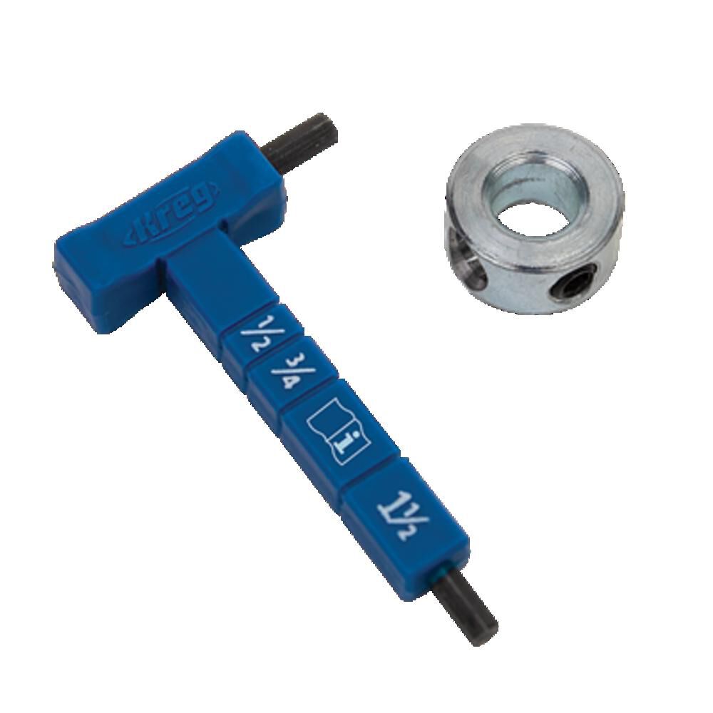 Easy-Set Stop Collar & Material Gauge/Hex Wrench Kit KPHA330