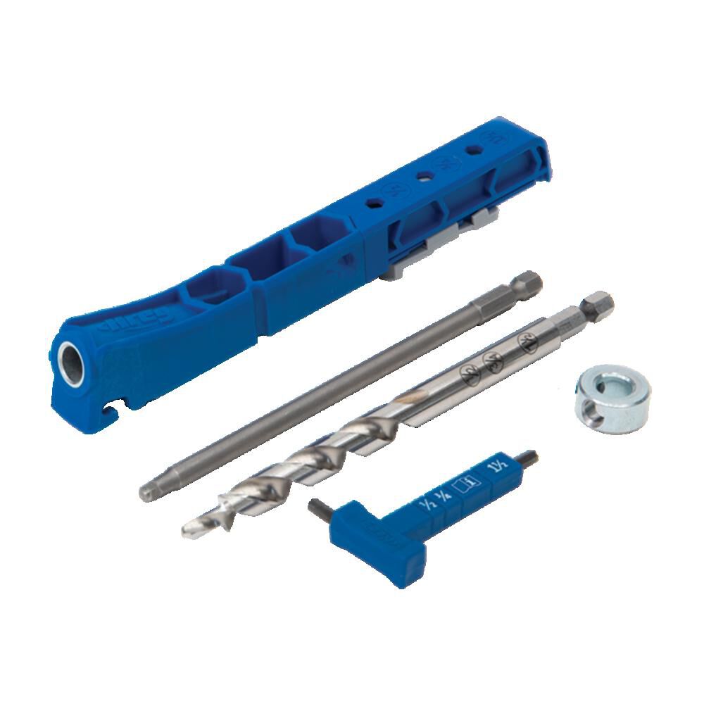 Pocket Hole Jig 310 - Anti Skid Material, Positive Stops for Different Material Thicknesses, Twist Lock Feature KPHJ310