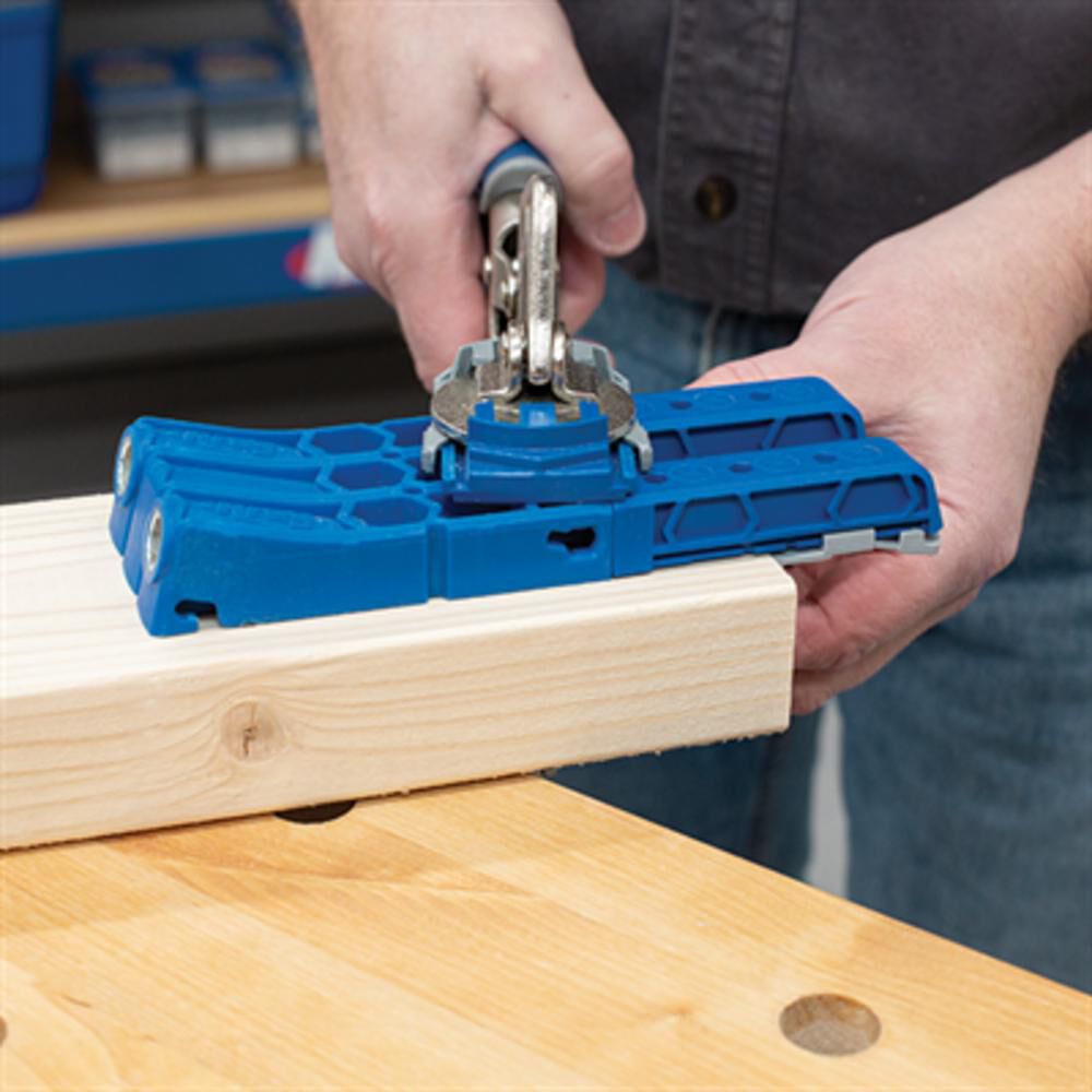 Pocket-Hole Jig 320 Kit for Woodworking and DIY Projects - Works with 1/2 to 1-1/2 Inch Thick Materials KPHJ320