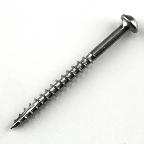 Pocket Screws - 2-1/2in #10 Coarse Stainless Steel Washer-Head 50ct. SML-C250S5-50