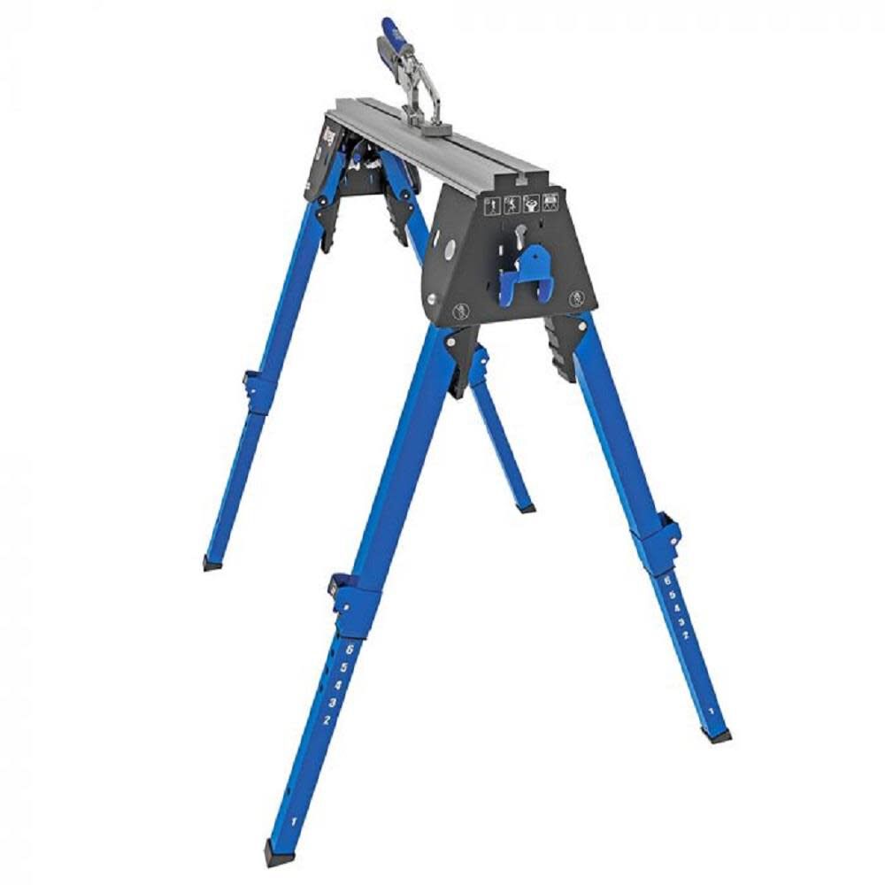 Track Horse 32-in W x 35.65-in H Adjustable Aluminum/Steel Saw Horse (1100-lb Capacity) KWS500