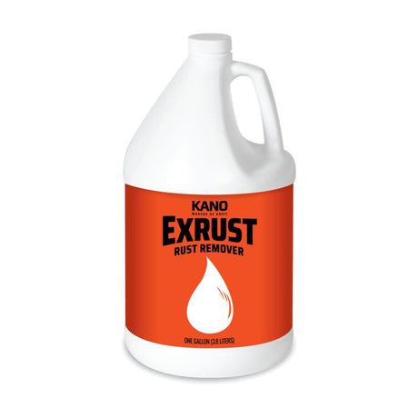 1 Gallon Bottle Liquid Exrust Industrial-Grade Rust Remover EX011