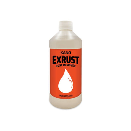 16 Oz Bottle Liquid Exrust Industrial-Grade Rust Remover EX161
