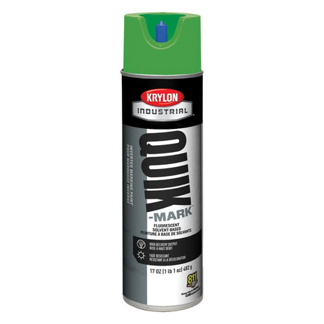 Quik-Mark 17oz Flat Sheen Green Inverted Marking Paint A03631007