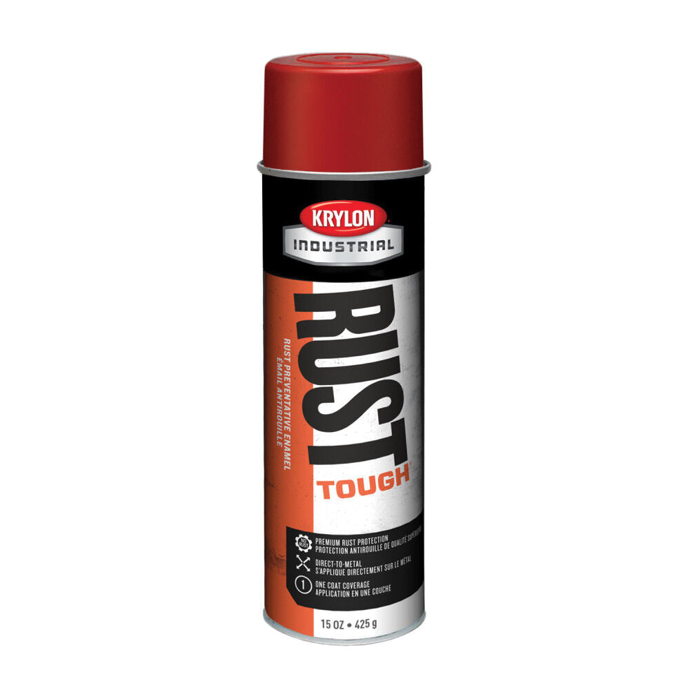 Rust Tough 15oz Bright Red Spray Paint K00649007