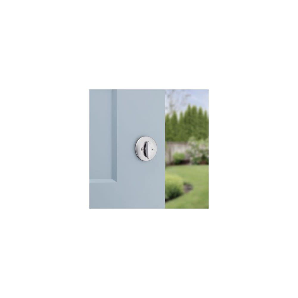 Door Deadbolt Mobile Home Satin Chrome Single Cylinder 96600-667